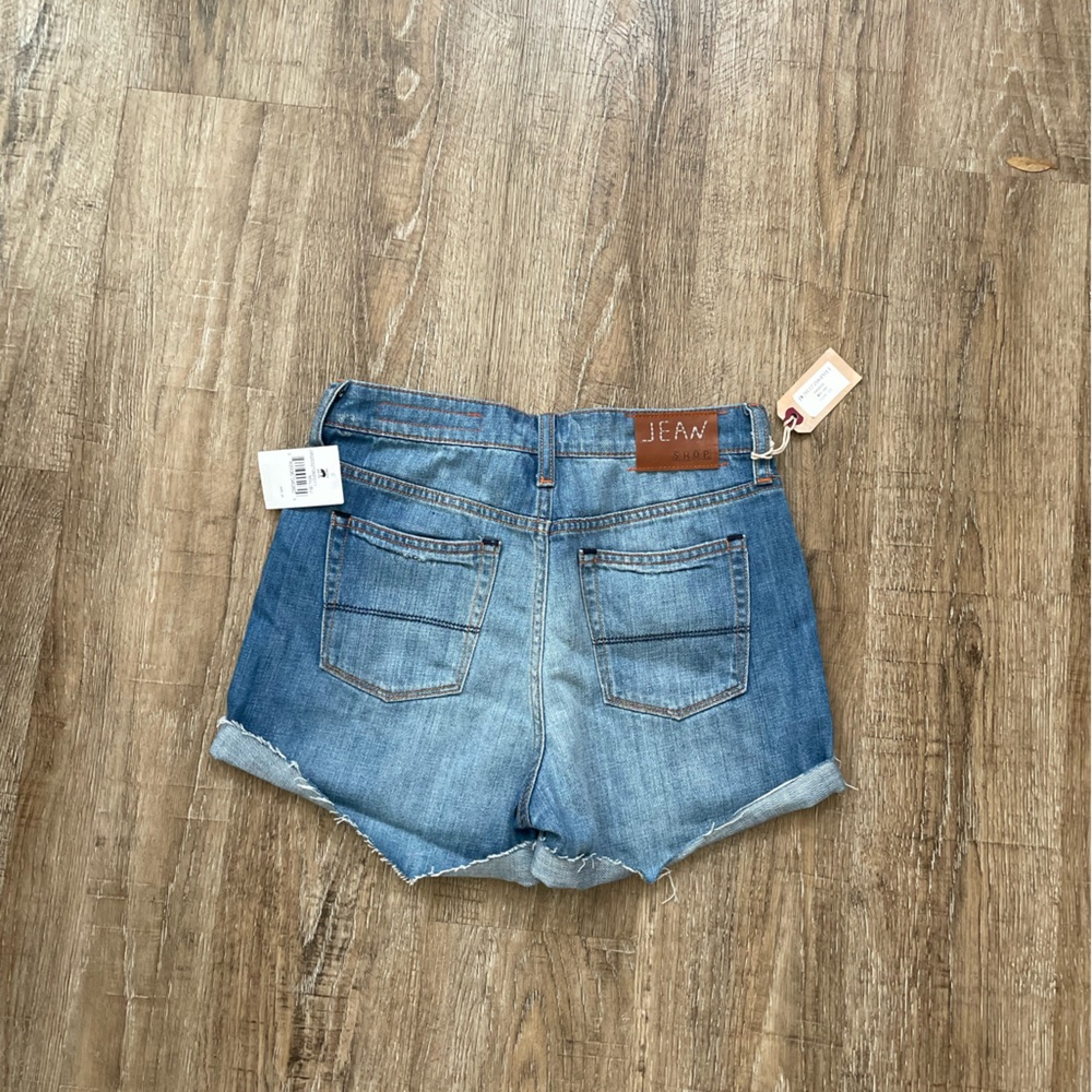 Jean Shop Denim Cuffed Destroyed Jean Shoets